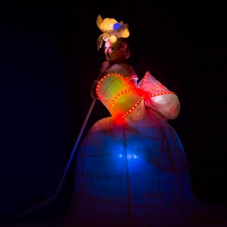 Illuminated Christmas Belle