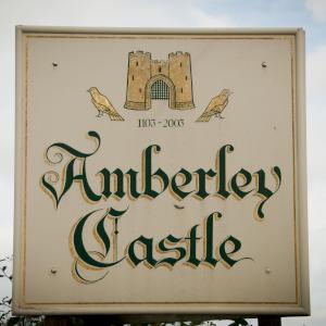 Amberley Castle sign image - Copyright Andrea Sarlo