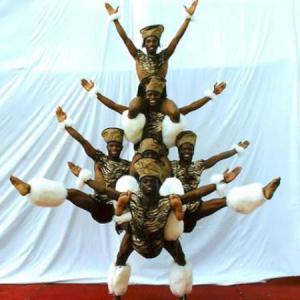 African Acrobatic Show