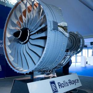 Rolls Royce Aero Engine in Lego