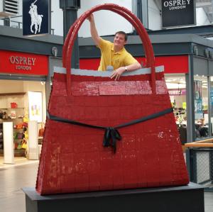 Giant Osprey Handbag for a sales promotion
