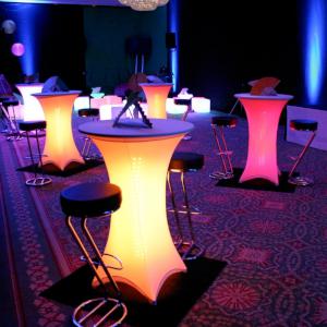 Lighting and illuminated furniture- click here for more.