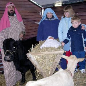 Live Nativity Scene/ Petting Farm