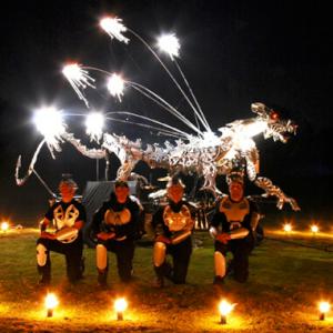 Dragon and Percussion Pyrotechnic Show- Click here for more images and video.