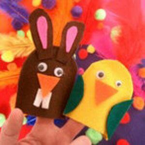 Easter finger puppet workshop