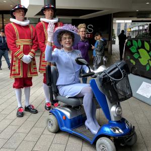 The Queen and Her Beefeaters