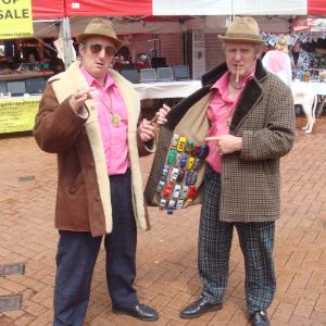 The Dody Dealers street theatre act