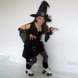Roller Skating Witch