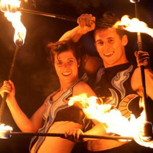 Spectacular fire show- click for demo video