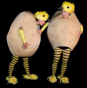 Giant Comedy Eggs