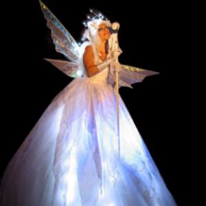 Illuminated Stilt Walking Fairy