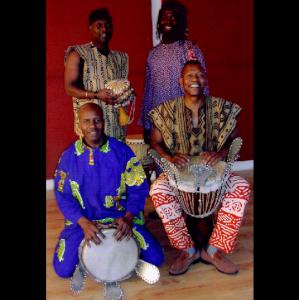 African drum and dance group