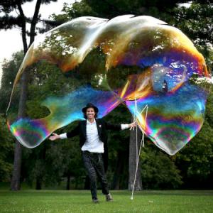 Bubble Magic for street festivals, town centres and shopping centres