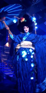 Illuminated Blue Geisha. Please quote here16.