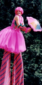 Pink Fairy stilt walker. Please quote josi2.