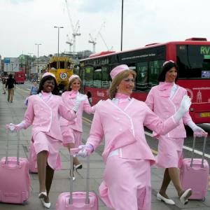 Comedy Cabin Crew street theatre act