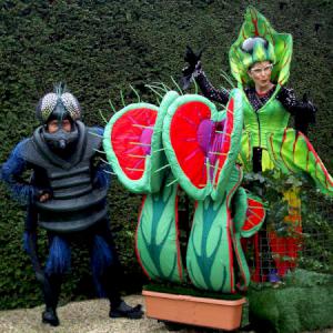 Pirate and Mermaid glideabout act
