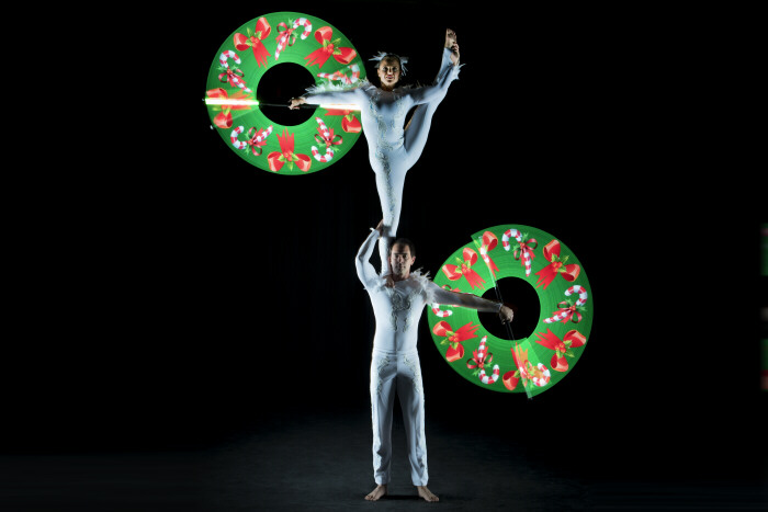 Illuminated Hoverboard Show