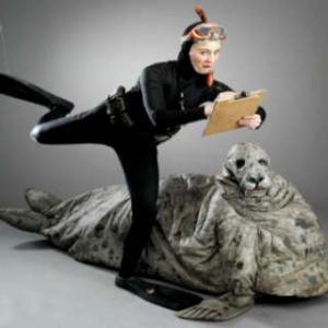 Seal and Marine Biologist street theatre act
