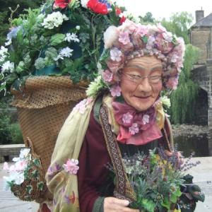 Travelling Flower Woman