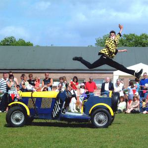 Zany Circus act