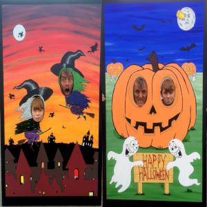 Halloween Aunt Sally Boards