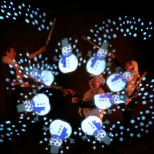 Christmas Pixel Poi Show- click for video
