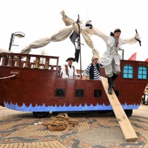 The Dawn Treader electrically powered boat