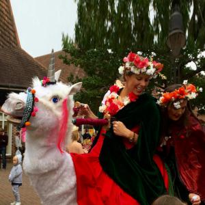 Fairies on a Unicorn