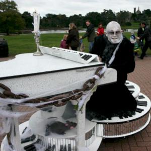 Musical Ghoul Halloween street theatre.