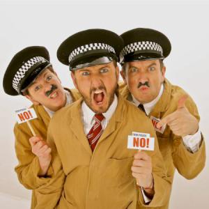 Health and Safety Squad street theatre act