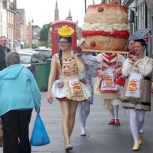 The Ancient Scone street theatre act