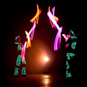 Two Person Glow Show- Click for Video