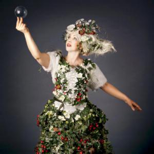Winter Fairy contact juggler