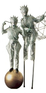 Stilt Walking and Globe Walking aliens. Please quote ciru10.