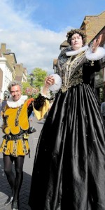 Queen Elizabeth and Sir walter raleigh