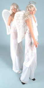 Stilt Walking Angels