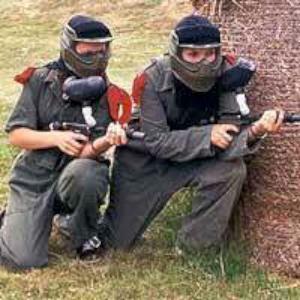 paintballing