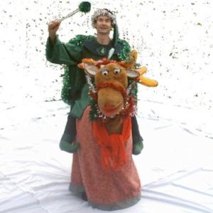 Singing reindeer