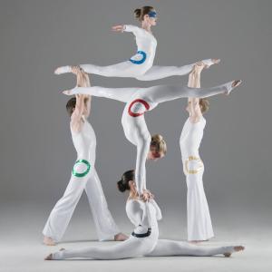Olympic Themed Acrobatic show