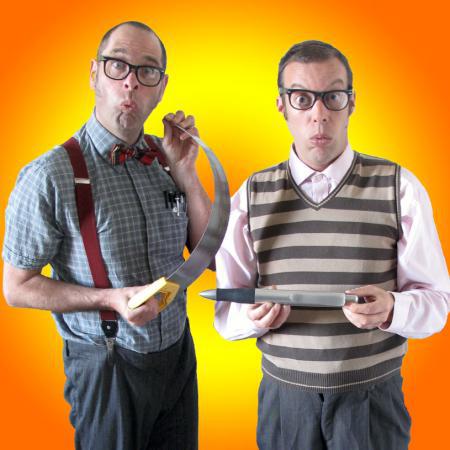 Spoof Inventors street theatre act